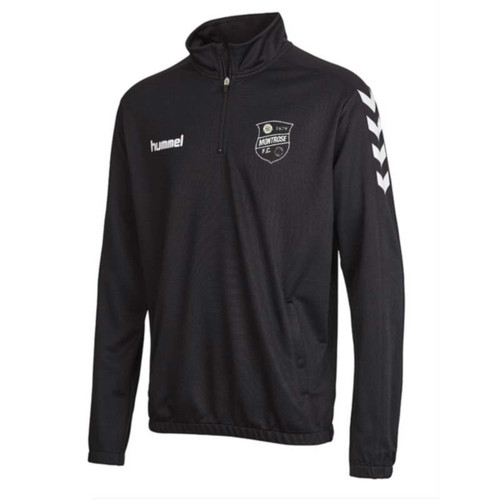 Montrose FC - 1/4-Zip Sweatshirt - Black - Hummel