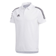 adidas Condivo 20 Polo Shirt - White/Black - Teamwear