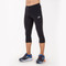 Joma 3/d Length Running Tights (on model) - Black - Athletic Clothing