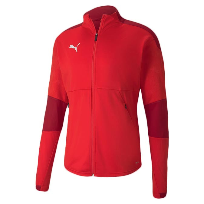 red puma tracksuit top