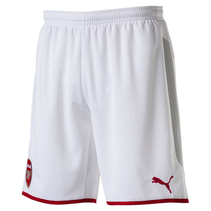 arsenal junior home shorts