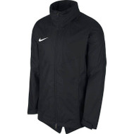 Nike Academy 18 Kids Black Rain Jacket (Clearance)
