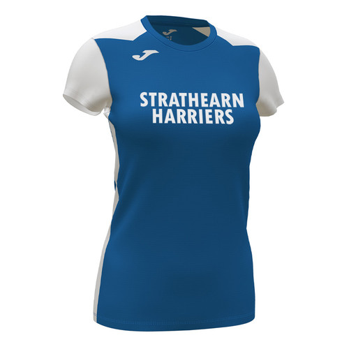 Strathearn Harriers Ladies Shirt (Royal)