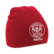 Dalbeattie Star Youth Beanie Hat (Red)