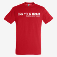 Edinburgh Running Network 'ERN Your' T-Shirt (Red)