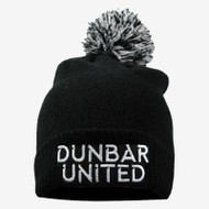 Dunbar United Pom Beanie Hat