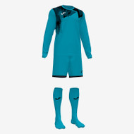 Joma Zamora VI Goalkeeper Set - Turquoise/Black (Clearance)