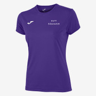 Scottish Squash H//T Female Combi T-Shirt (Purple)