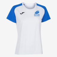 Scottish Squash Masters Female Academy IV T-Shirt (White/Royal) 