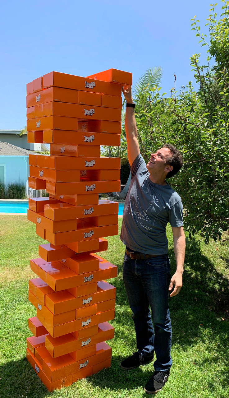 Giant shops Jenga