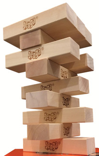 12 Blocks for Jenga® GIANT™ Genuine Hardwood Game