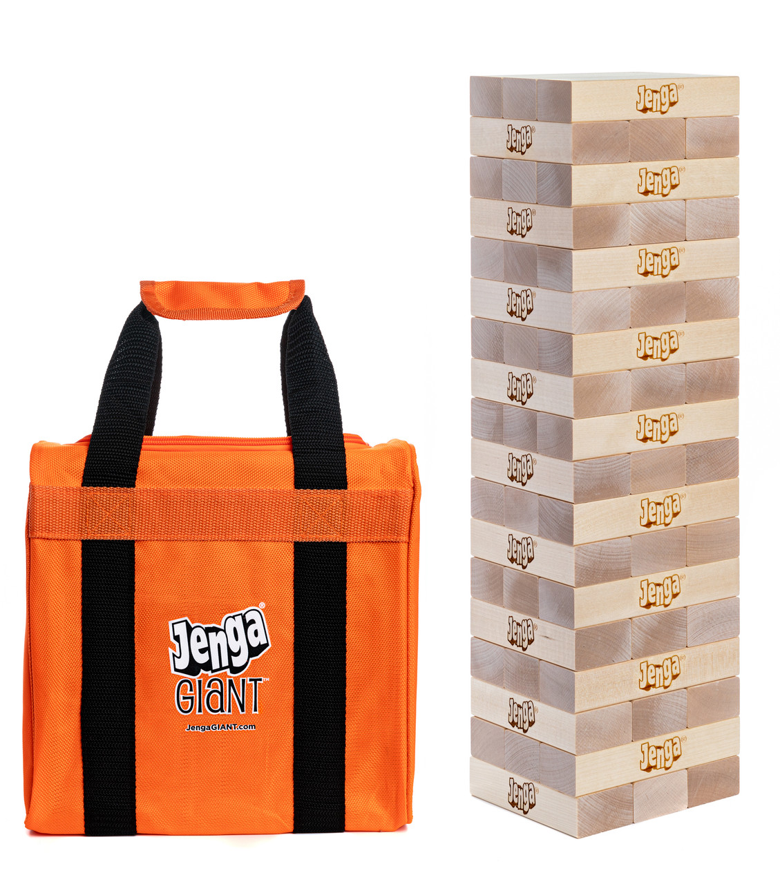 Jenga Giant Family Edition Stacking Game by University Games 