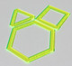 Ferris Wheel Template Set 2" with 3/8" seam allowance