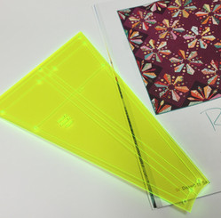 Rock Pool Acrylic Template
Designed for use with Rock Pool pattern from 'Desert to Sea, 10 quilts from Australian designers'