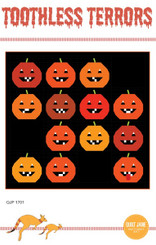 A cheeky Halloween quilt for your wall or sofa.
68 1/2" x 65 1/2"

Skill: Confident Beginners to advanced quilters. 