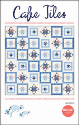 Cafe Tiles

Finished Quilt Size 72 ½” x 72 ½”

Finished Block Size 12” x 12”



‘As I sipped tea from a chine cup and ate scones with jam and cream, I gazed down on the floor of the quaint cafe. ‘ 

A perfect sized throw quilt for the confident beginner and beyond. 



Requirements

The cover quilt uses fabrics from The Bloomsbury collection by Franny & Jane for Moda. These fabrics can be easily replaced by your favourite prints.
