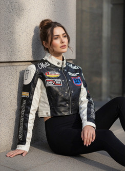 Embroidered Biker Jacket 2078 (Pack of 6)