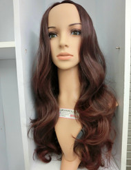 #6966 CENTER PARTING WIG COLOUR #233 DARK BROWN