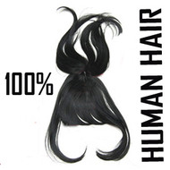 100% HUMAN HAIR TUTU BANGS (NEW VERSION-NICER)
