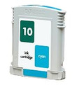 HP 10  -  Inkjet Ctg, Cyan