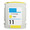 HP 11  -  Inkjet Ctg, Yellow
