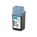 HP #20  -  Inkjet Ctg, Black