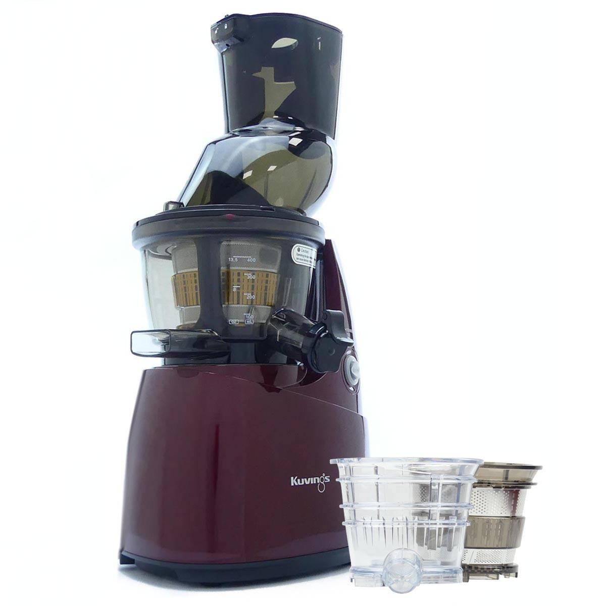 Kuvings B8200 Whole Fruit Juicer in Red with Accessories Juicers.ie