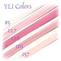 4mm Pinks Silk Ribbon