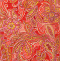 Robert Kaufman lawn print fabric, 8" swatch shown