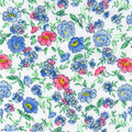 Bright floral cotton fabric from Fabric Finders