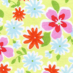 Sunshine Floral Lawn Fabric