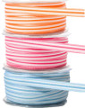 3/8" Lollipop Stripe Grosgrain Ribbon