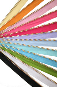 Goldtone Zipper Trim from Kari MeAway
