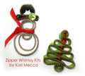 Snowman and Christmas Tree Zipper Kit from Kari Me Away