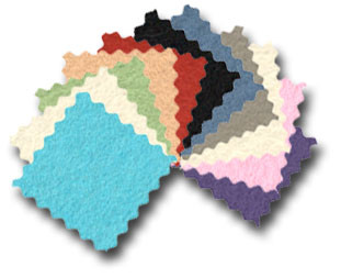 100% Wool felt squares
