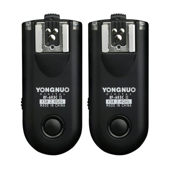 Yongnuo RF603CII RF603II Funkauslöser Blitzauslöser Auslöser Für Canon Canon EOS 5DII 5D 7D 50D 40D 30D 20D 10D EOS1V EOS3 