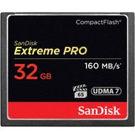 SanDisk Extreme Pro 1067X 32GB Compact Flash CF Memory Card
