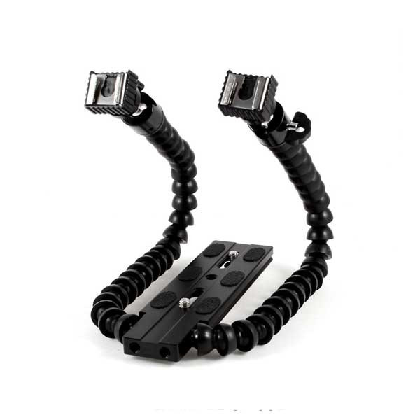 Fotolux Flash Bracket Flexible Dual Arm L7310