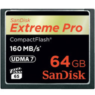 SanDisk Extreme Pro 1067X 64GB Compact Flash CF Memory Card