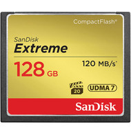 SanDisk Extreme 800X 128GB Compact Flash CF Memory Card