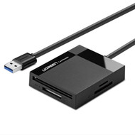 UGREEN 4 Slot USB 3.0 Multi-Card Reader/ Writer (SD SDHC SDXC MS CF, 1m)