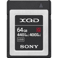 Sony 64GB 440MB/s 2933X XQD G-Series Memory Card