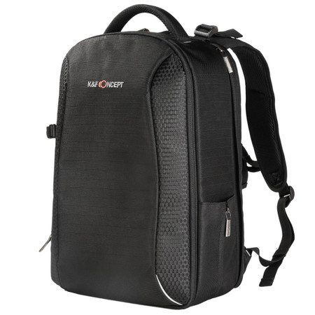 K&F Concept Classic DSLR Camera Outdoor Travel Backpack KF13.083 (XL, Black) 