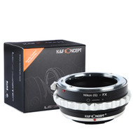  K&F Concept Nikon G/F/AI/AIS/D Lenses to Fuji X Camera Mount Adapter KF06.109