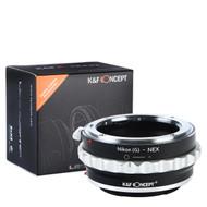 K&F Concept Nikon G/F/AI/AIS/D Lenses to Sony NEX E Mount Camera Adapter KF06.070 
