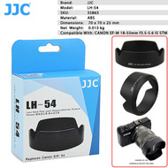 JJC LH-54 Lens Hood for Canon EF-M 18-55mm f3.5-5.6 IS STM Lens (replaces Canon EW-54)