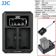 JJC DCH-LPE6 Dual USB Battery Charger for Canon LP-E6 , LP-E6N