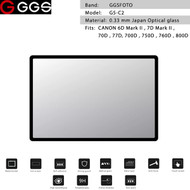 GGSFOTO G5-C2 GEN 5 Metal-border Glass LCD Screen Protector for Canon 6D Mark II , 7D Mark II , 750D , 760D , 800D
