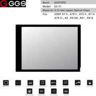 GGSFOTO G5-S1 GEN 5 Metal-border Glass LCD Screen Protector for Sony A7 II , A7R II, A7R III, A9 , RX100 , RX1 , RX10