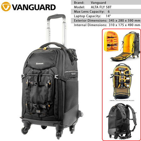 Vanguard Alta Fly 58T Trolley Bag V245669